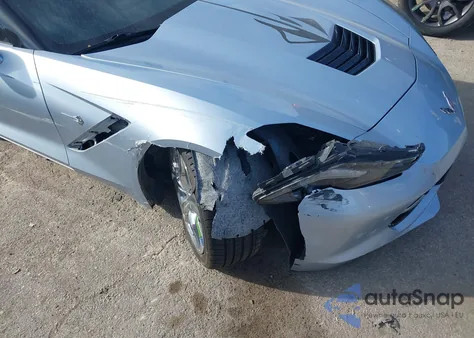 2017 Chevrolet Corvette Stingray from USA, damaged, VIN 1G1YD2D70H5118003